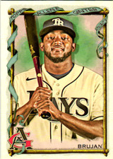 2023 Topps Allen & Ginter #175 Vidal Brujan - Tampa Bay Rays       