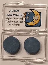 Waterproof Ear Plugs - Total Noise Block for Snoring, Sleep, Swim, Travel