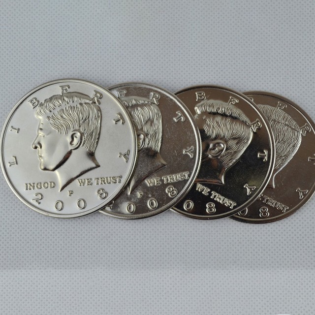 3 Inches Jumbo Coin Half Dollar Silver Magic Trick For Sale Online Ebay