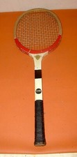 Vintage Sears Roebuck Mohawk wood tennis racquet wall hanging