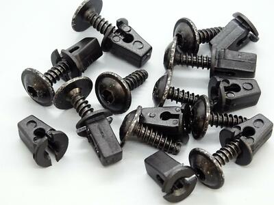 10 x Klammer Torx Schrauben mit 10 Spreizmutter Clips für Audi Seat Skoda Vw