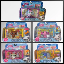 Littlest Pet Shop Pet Nook Axoloti Ice Cream Pinata Dog Sushi Cat Bistro Llama