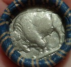 Estate Mixed Liberty "V" & Buffalo Nickel Roll with "V" & Buffalo end coins nb — photo 2