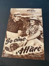 Lucille Ball Bob Hope German Movie Program Booklet, 1960 FACTS OF LIFE