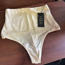 Women Tummy Control Shapewear Thong Seamless Slimming Body Shaper Small