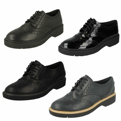 brogues womens clarks