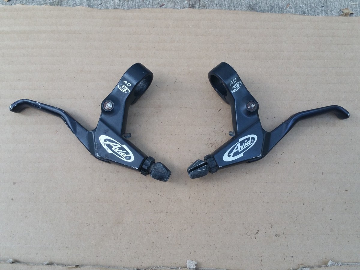 Avid AD3 AD-3 Mountain Bike Brake Levers Flat Bar Clamp