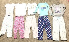 Girl  s-Size 6-Pajama Set-Carter  s Lot of 10 