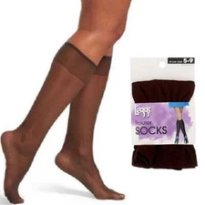 3-12 Pairs L'eggs® Women's Trouser socks size 5-9 "MADE IN USA"