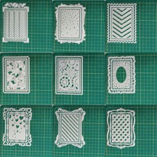 Background Metal Cutting Dies Scrapbooking Paper Crafts Embossing Stencil Cut