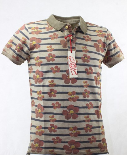 Polo Uomo BOB Company Beat 155 Maglia Floreale Cotone Maglietta Saldi Italy  | eBay