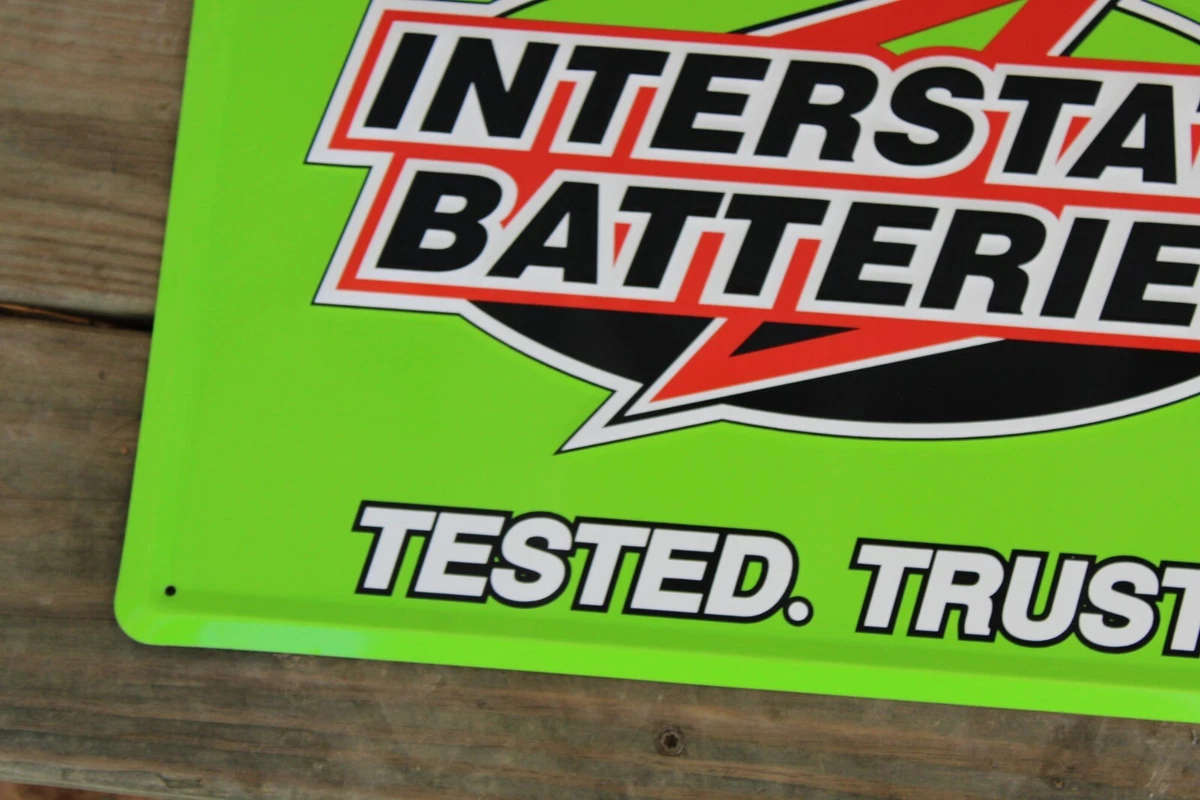 Interstate Battery Sign for sale | eBay