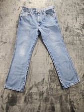 Vtg Men's Wrangler Jeans 945NAV Tag 35x32 Measured 33 30 Cowboy Western