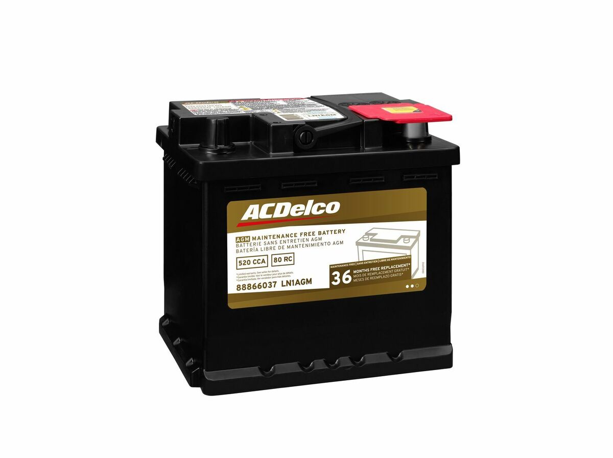 ACDelco LN1AGM Vehicle Battery For 14-22 Chevrolet Bolt EV Spark