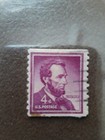 ABRAHAM LINCOLN 4 CENT PURPLE STAMP VERY RARE ! OFFERS EXCEPT  — photo 2