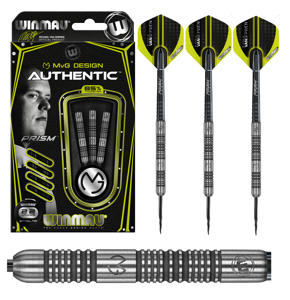 Winmau Darts - Michael van Gerwen MvG Authentic 22g 23g 24g