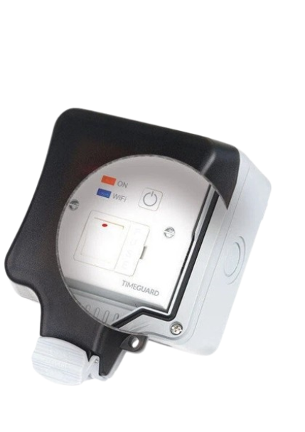 Timeguard IP66 Wi-Fi Controlled Fused Spur Timeswitch Tuya Edition FSTWIFITUTGV