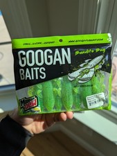 Googan Baits Bandito Bug limited edition Mountain Dew  4.0" 7pk - New / Sealed
