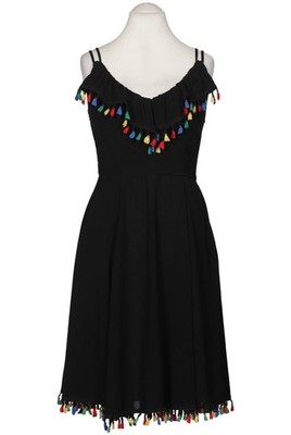 Voodoo Vixen Kleid Damen Dress Damenkleid Gr. M Schwarz #wx7smr2