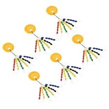 450Pcs 2.5mm Fishing Rubber Bobber Beads Stoppers Stops 30 in 1 Multicolor