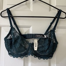 Adore Me NWT Women s Dark Teal Bra Size 36C S...