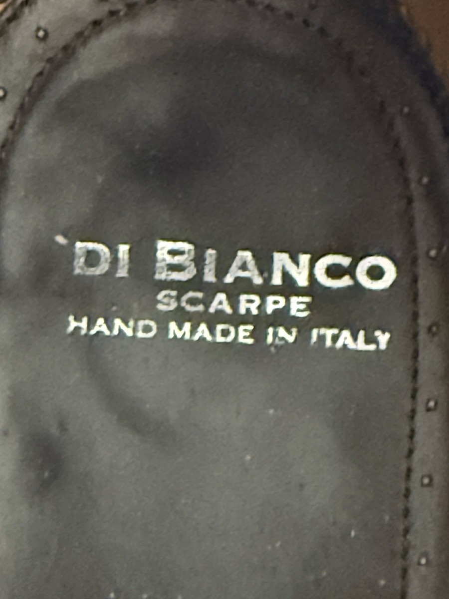 Di Bianco Parma Leather Shoes Handmade in Italy - Cacao  display picture 1