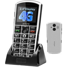 A400 Big Button Phone for Seniors, Unlocked, SOS Button, 2MP