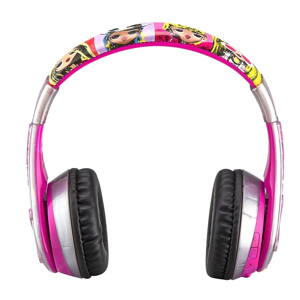 LOL Surprise Kids Bluetooth Headphones with Microphone - Foldable Wireless He... - Image 3 of 4