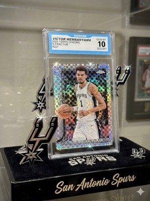 2025-26 Topps Chrome - Victor Wembanyama #221 X-Fractor for sale