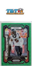 Jalen Pitre 2023 Panini Prizm Green Wave #120 Houston Texans 29a