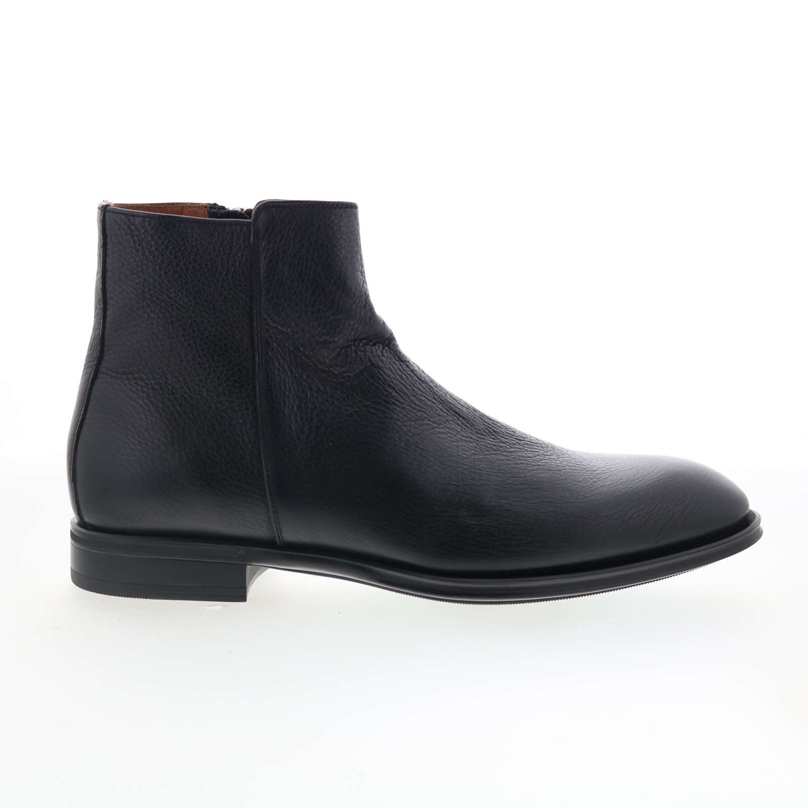 Aquatalia Daniel Waterproof M074201 Mens Black Leather Casual Dress Boots 8