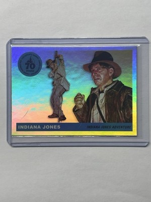 Disneyland 70 Silver Foil Lot Indiana Jones Yeti Mack Concept Art Topps