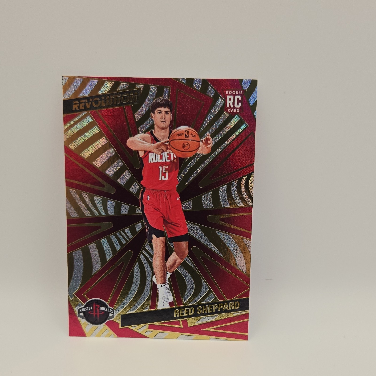 Panini Revolution 2024-25 Reed Sheppard Neutron Rookie #145/125 Houston Rockets