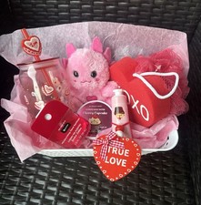 Valentines Day Gift Spa Beauty Gift Basket Set Her Girlfriend Mom Wife Daughter