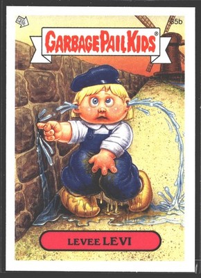 Topps 2005 Topps Garbage Pail Kids All-New Series 4 Levee Levi #35b