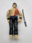 Vintage 1985 GI Joe Quick Kick V1 ARAH Figure w Sword Hasbro Hong Kong