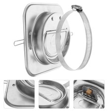 Pipe Connector Air Hose Connectors Ductless Range Hoods Check Valve