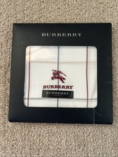 Vintage Burberry London Handkerchief Or Pocket Square