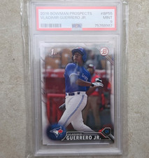 Bowman 2016 Prospects 1st Vladimir Guerrero Jr. Blue Jays #BP55 PSA 9 Rookie