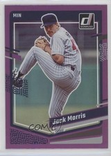 2023 Panini Donruss Holo Pink Jack Morris #172 HOF e9p