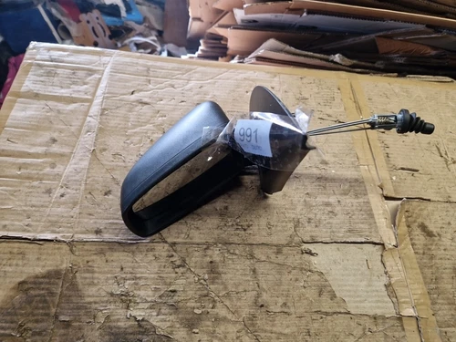 2003 - 2012 FIAT PANDA MANUAL WING MIRROR PASSENGER SIDE N/S BLACK