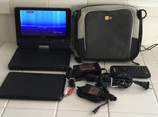 Sony DVP-FX810 CD/DVD Portable Player 8”Type Battery,car &Home Charger,Remote 26