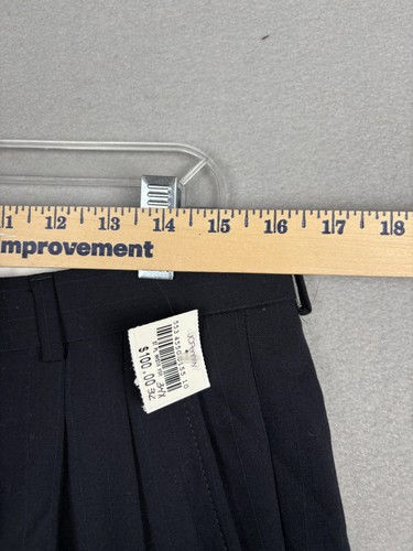 Stafford Pants Mens 34x32 Washable Wool Blend Pleated Classic Dress Trousers Vtg - Picture 11 of 15
