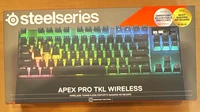 SteelSeries Apex Pro TKL Wireless Gaming Keyboard Illuminated QWERTY Black