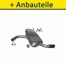 Endtopf Auspuff+ für VW GOLF V PLUS VI 1.2 105/86-105PS 2009-
