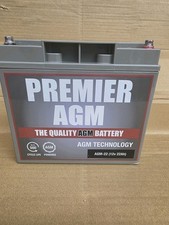 22AH AGM MOUNTFIELD RIDE-ON MOWER BATTERY 1236M 1328H 1436S 1436H 1636M 1636H