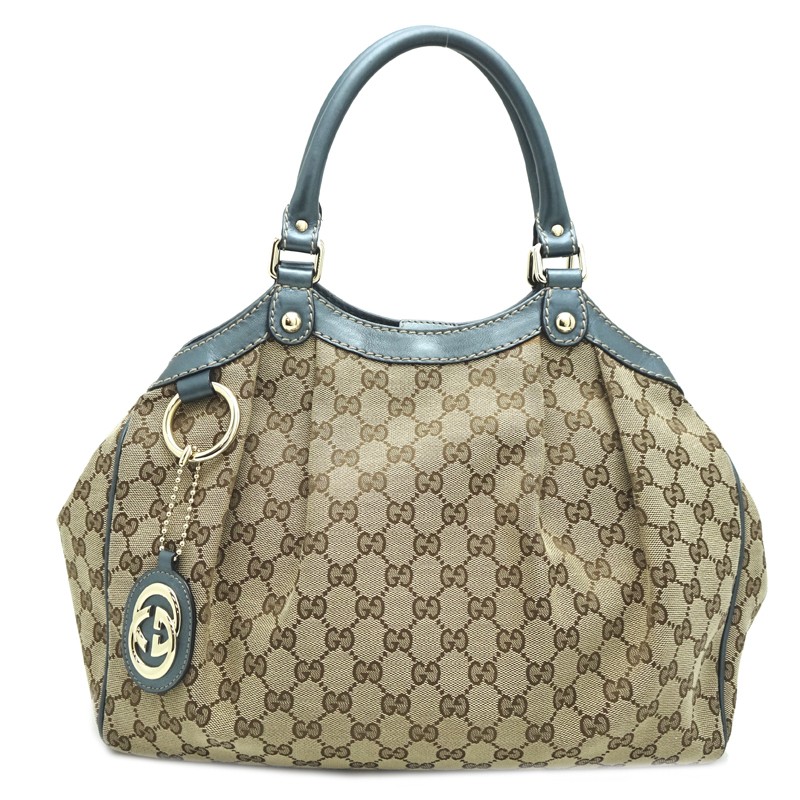 GUCCI Sukey GG Canvas Shoulder Bag 211944 788042