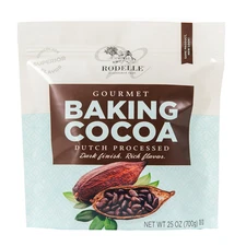 Rodelle Gourmet Baking Cocoa Powder 25 oz Premium Dutch Process