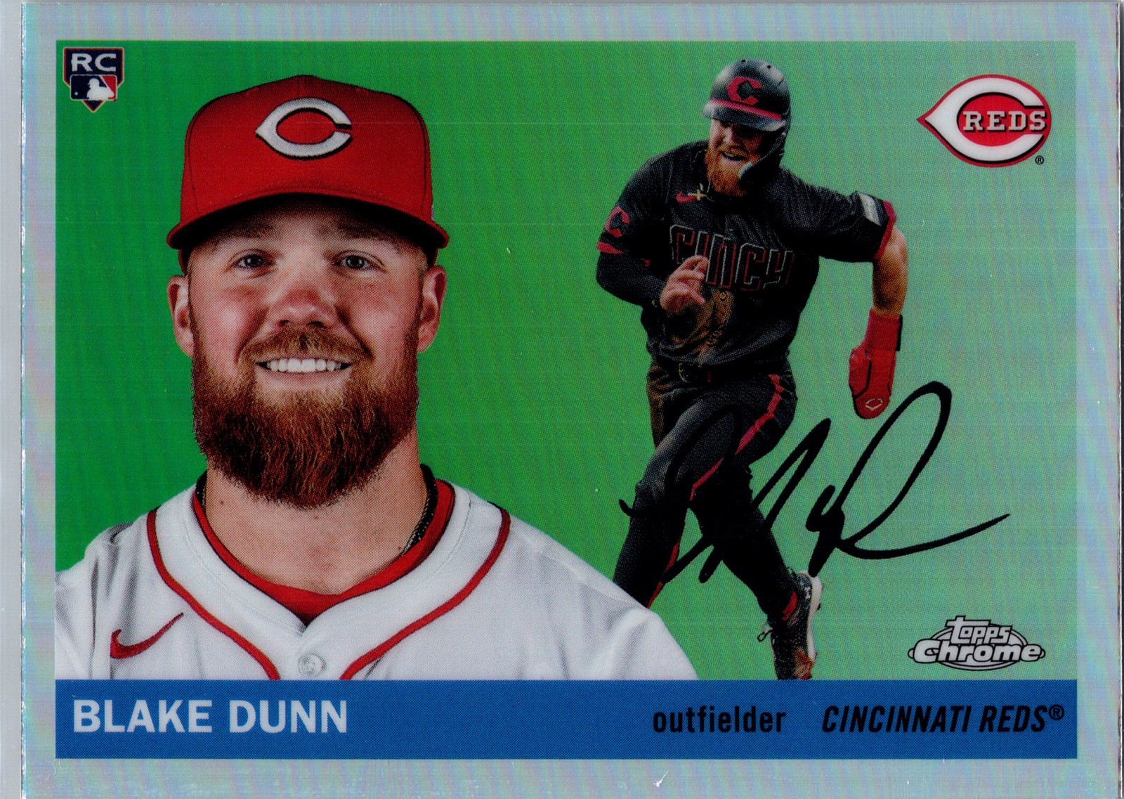 2025 Topps Chrome Platinum #322 Blake Dunn Refractors