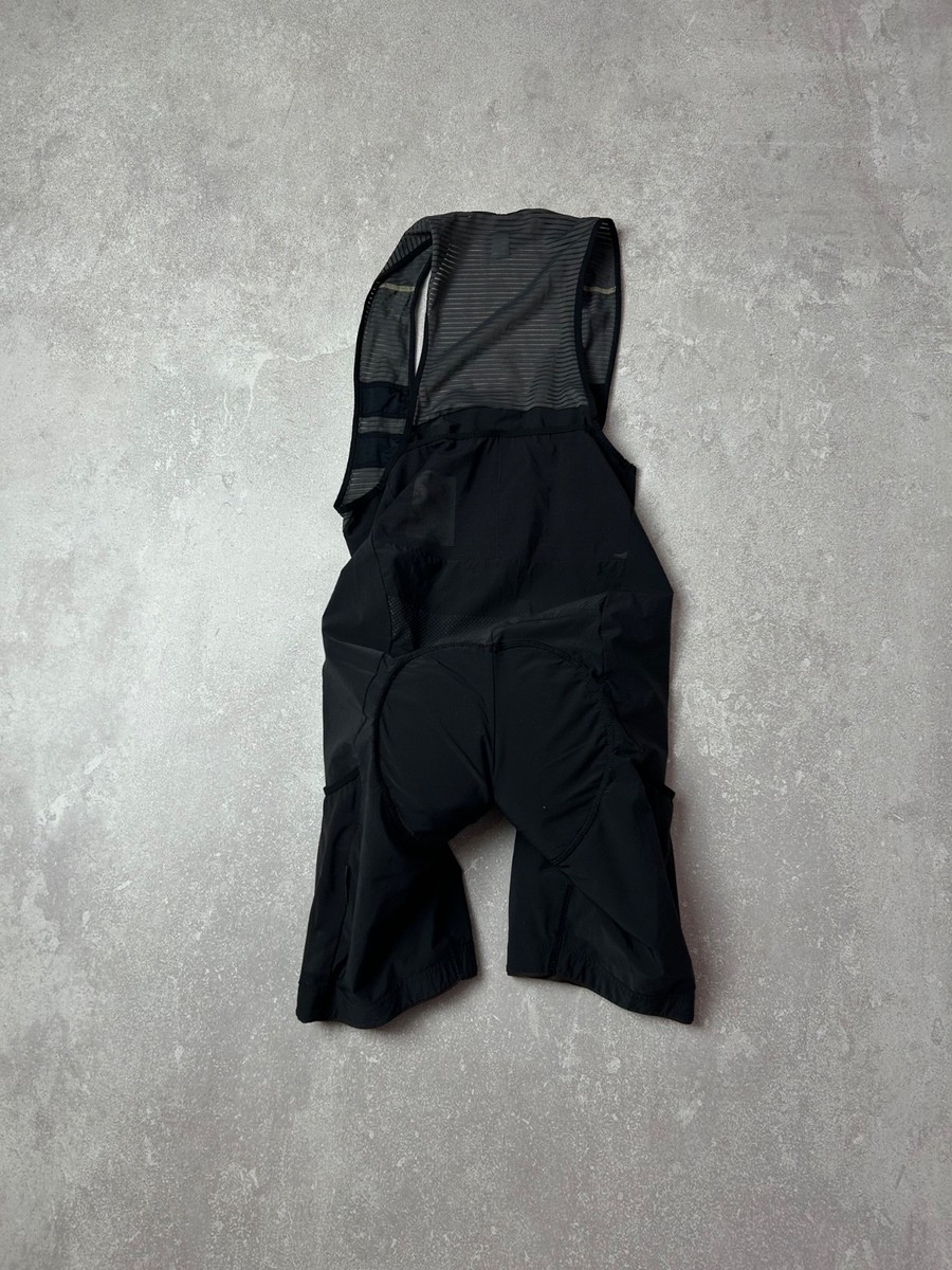 Rapha Brevet Cargo Bib Shorts II Black - Men's Size Medium
